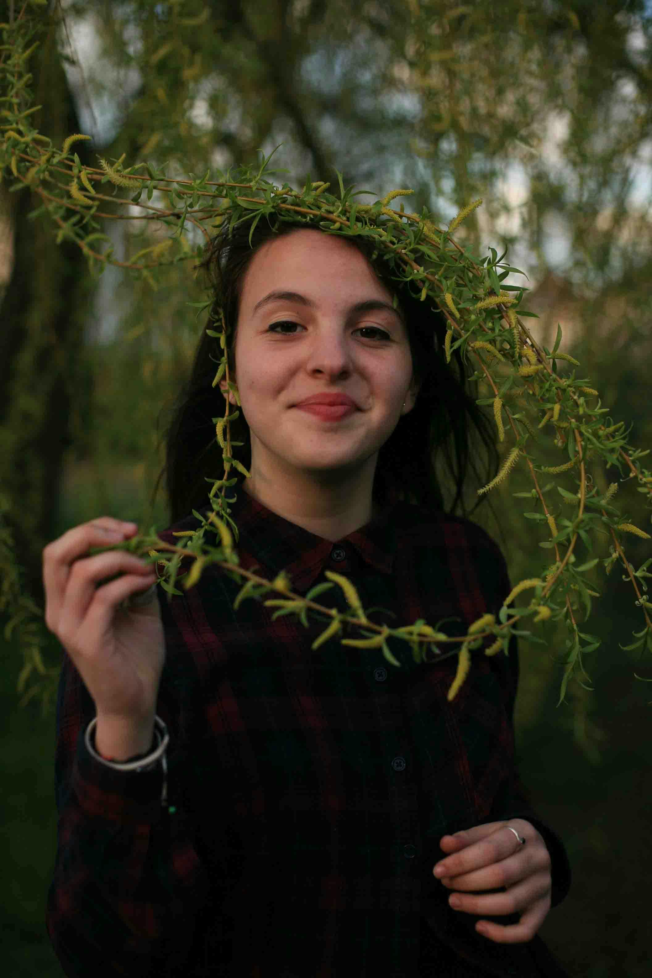 Portrait en extérieur