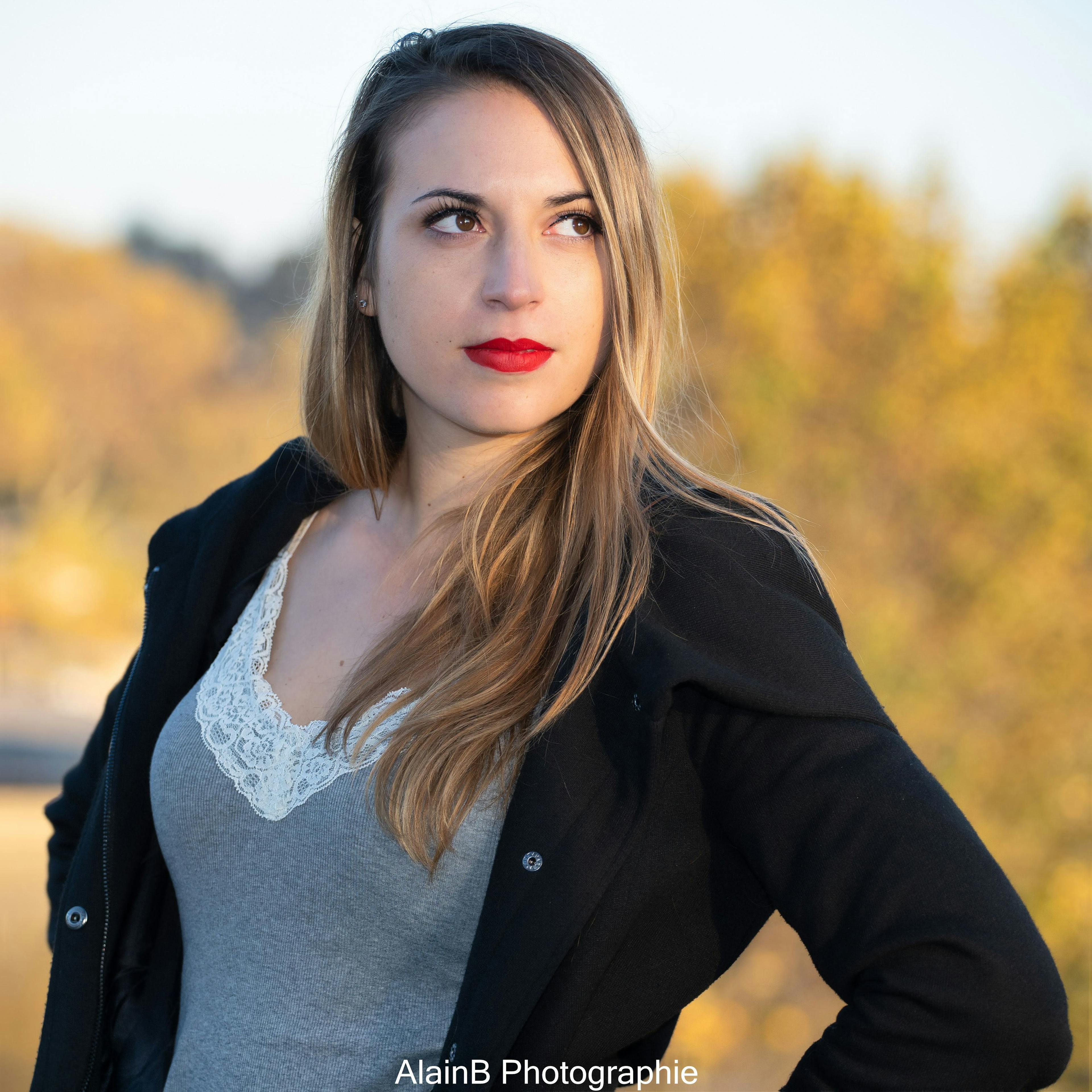 Portrait extérieur avec Laura