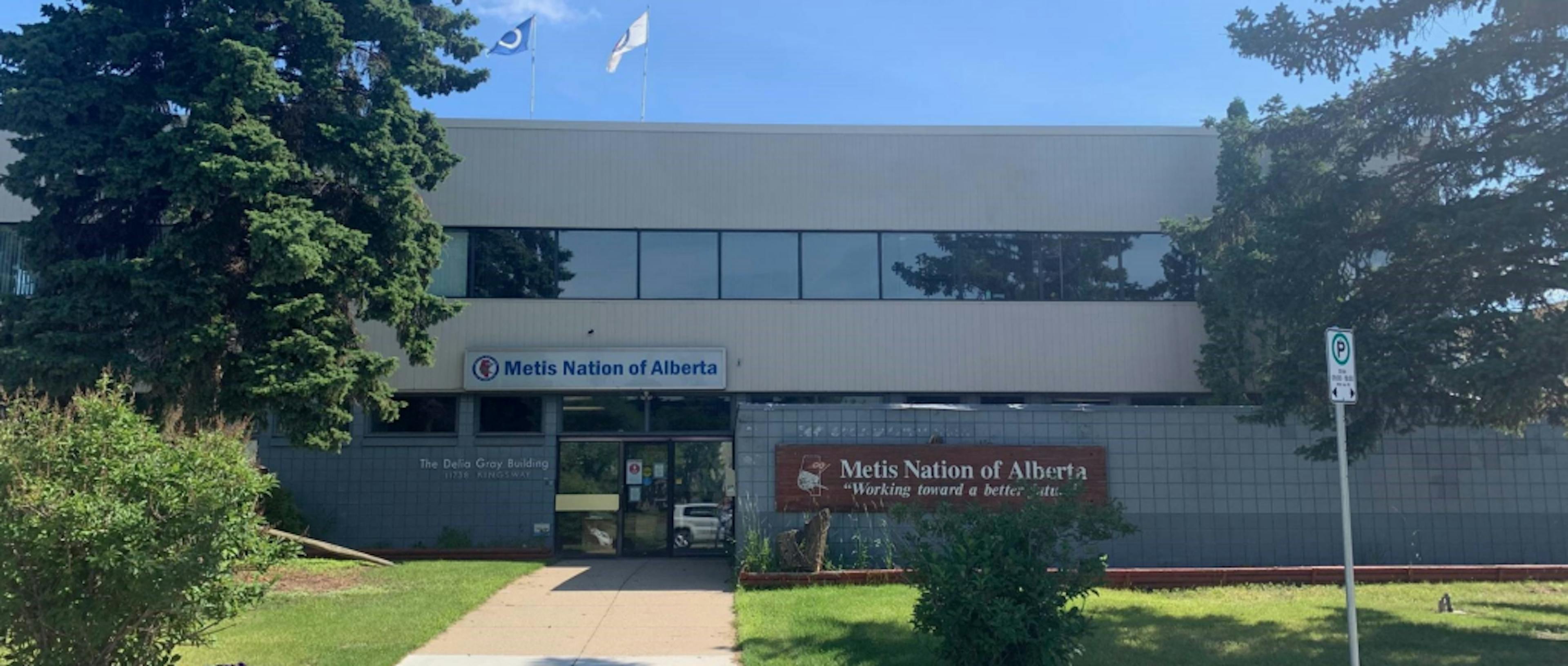 Head office of Métis Nation of Alberta