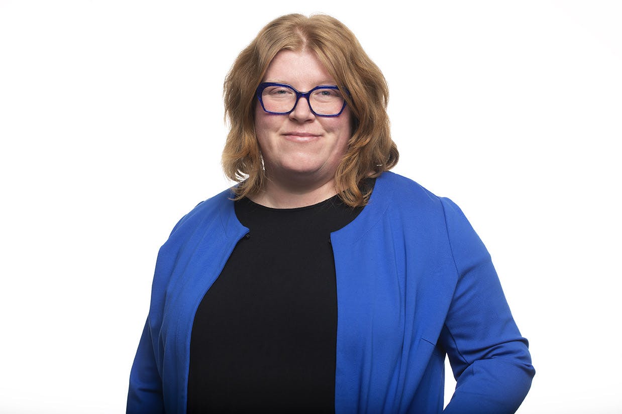 Vicki Stroich headshot on white background