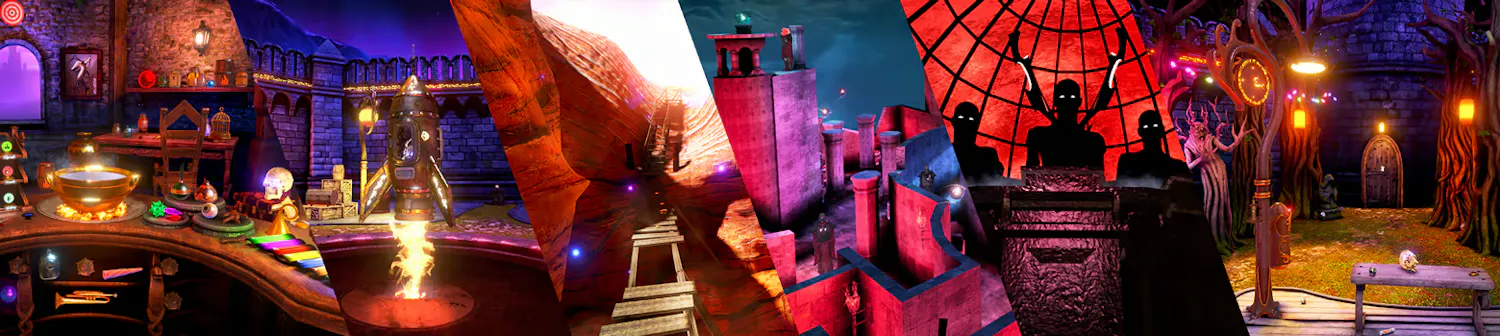 Waltz is filled with strange environments