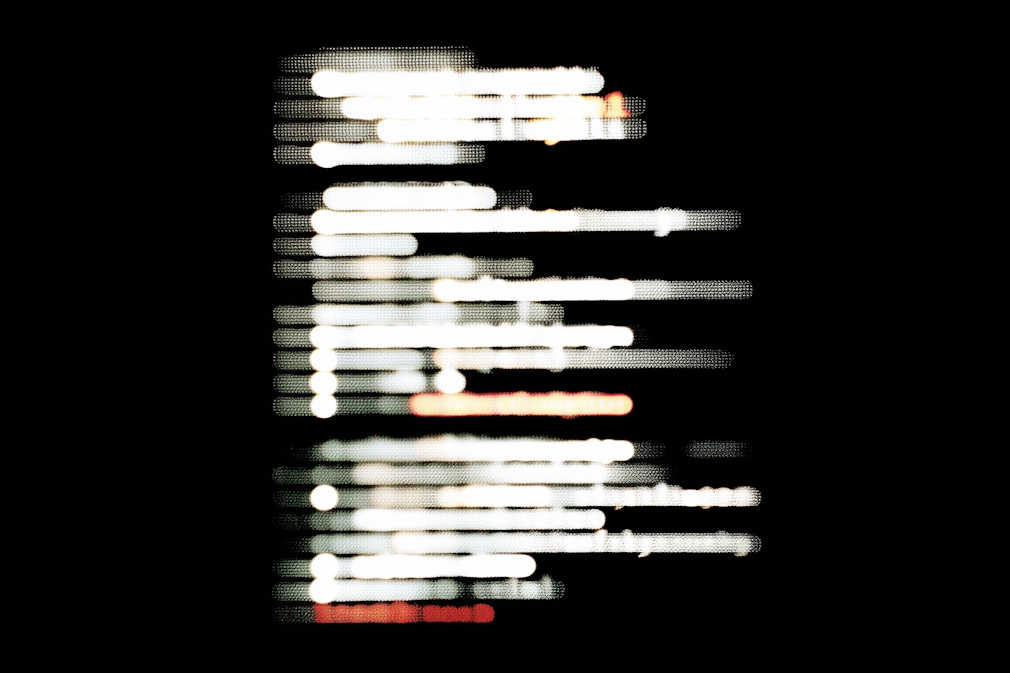 Blurred Code Abstract