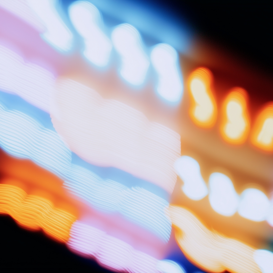 vibrant neon motion