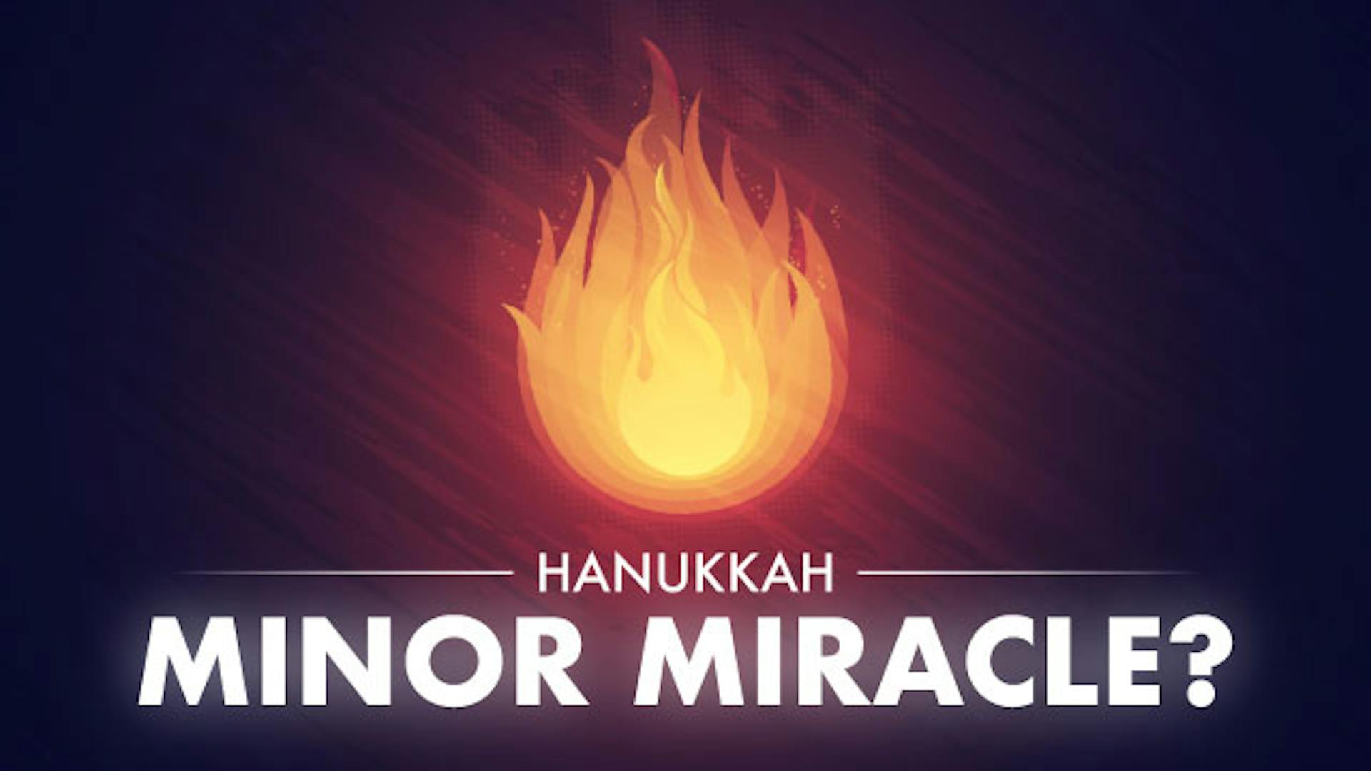 Hanukkah miracle oil light in Bible