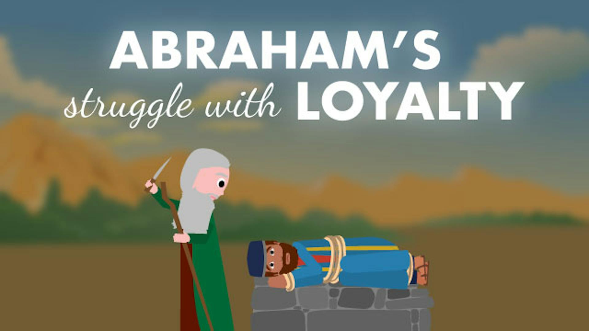 Abraham Binding Isaac story explained