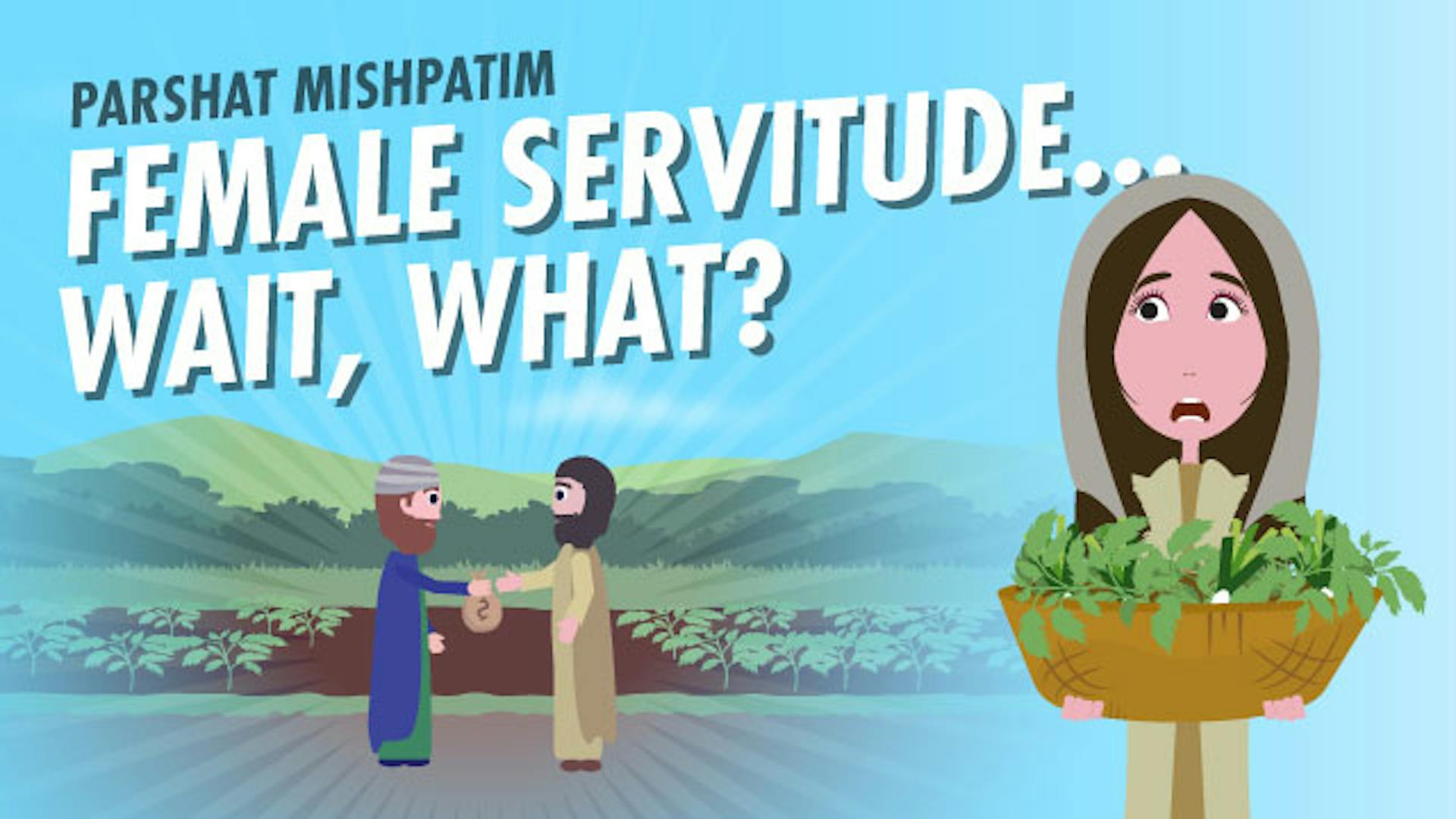 Female slavery sell daughter Bible Torah