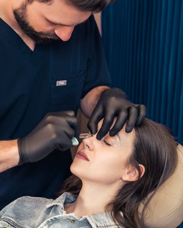 Injections d'acide hyaluronique sur le nez par le Dr. Alexandre Mertens