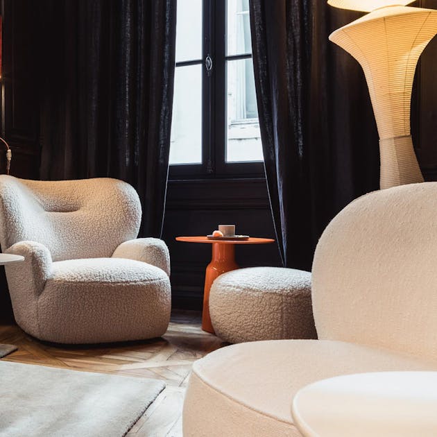 Salle d'attente chez Maison Yoko à Lyon