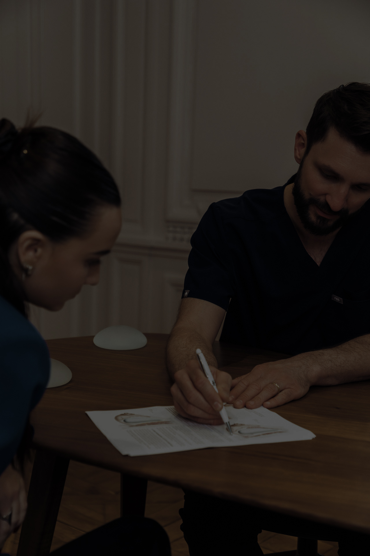 Augmentation mammaire composite