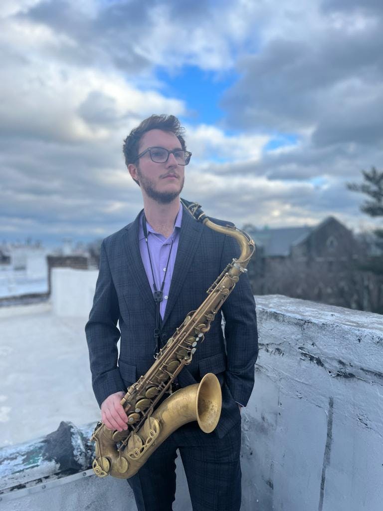 Alex De Lazzari saxophpne musician in New York City 