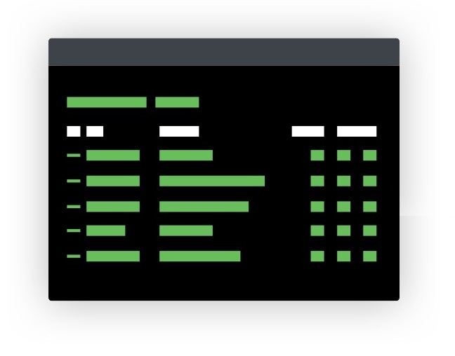a "green screen" Alfa Systems terminal screen