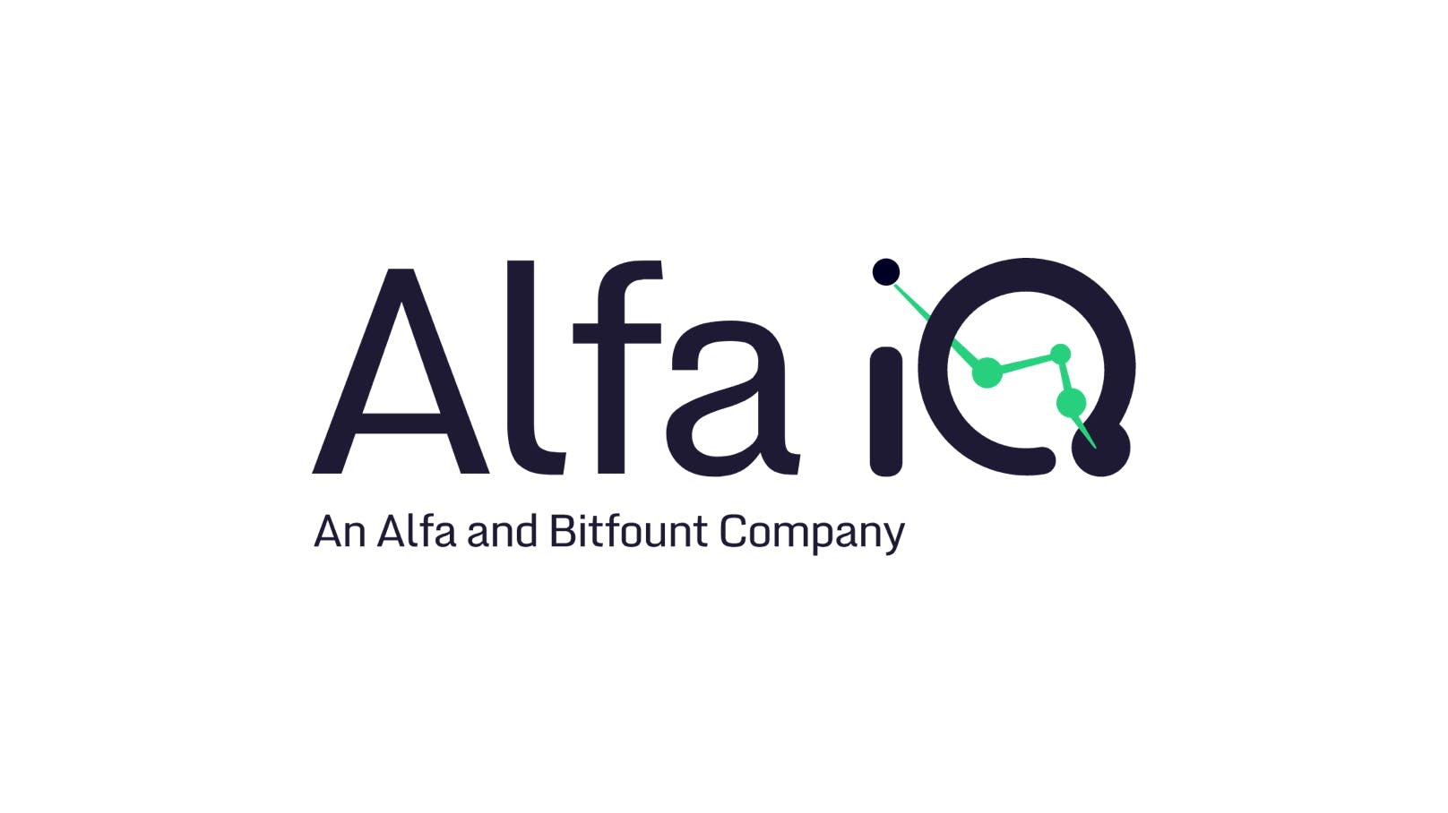 Alfa IQ logo - An Alfa and Bitfount Company