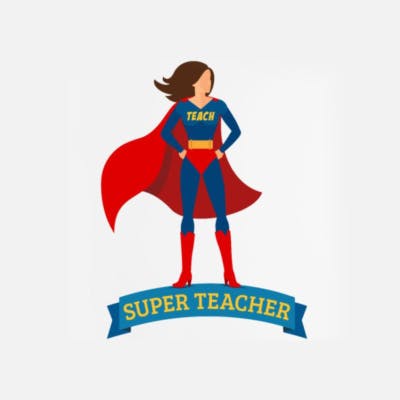 Cathy Tooze super teacher graphic