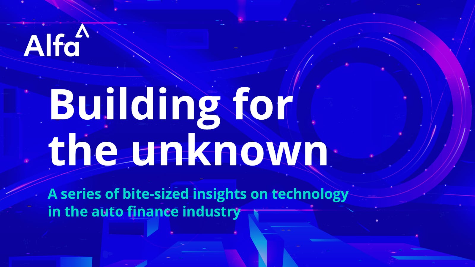 Building for the Unknown report cover