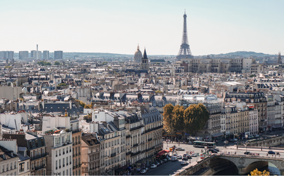 Paris cityscape
