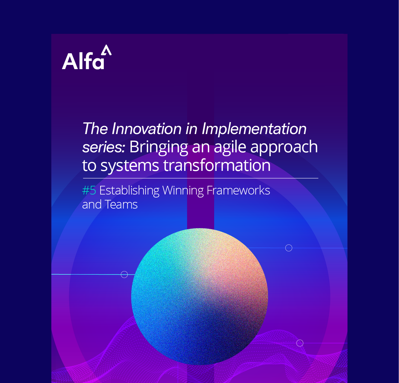 cover image for frameworks and teams paper