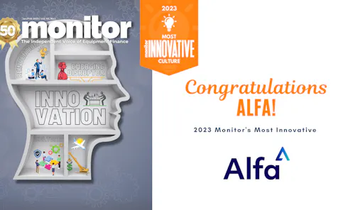 Alfa wins Monitor Best Company for Innovation 2023