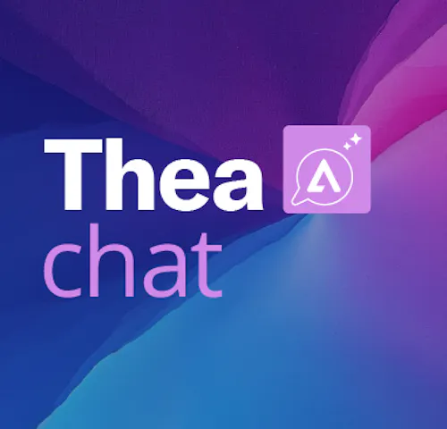 Thea Chat and Alfa logos