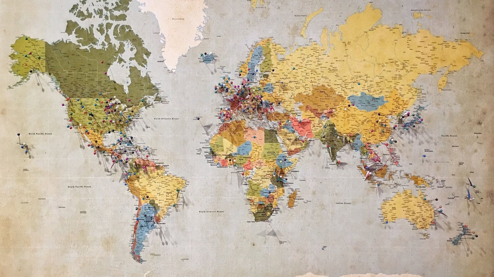 Map of the world