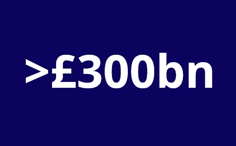 >£300bn stat