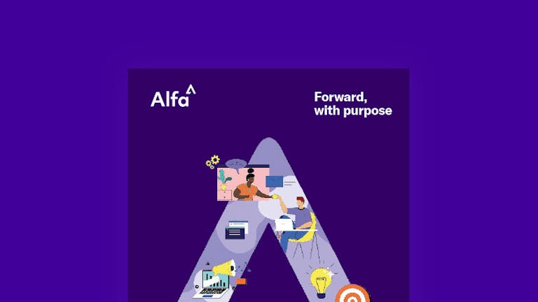 thumbnail artwork for Alfa's 2023 Annual Report