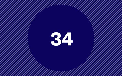 34 number stat
