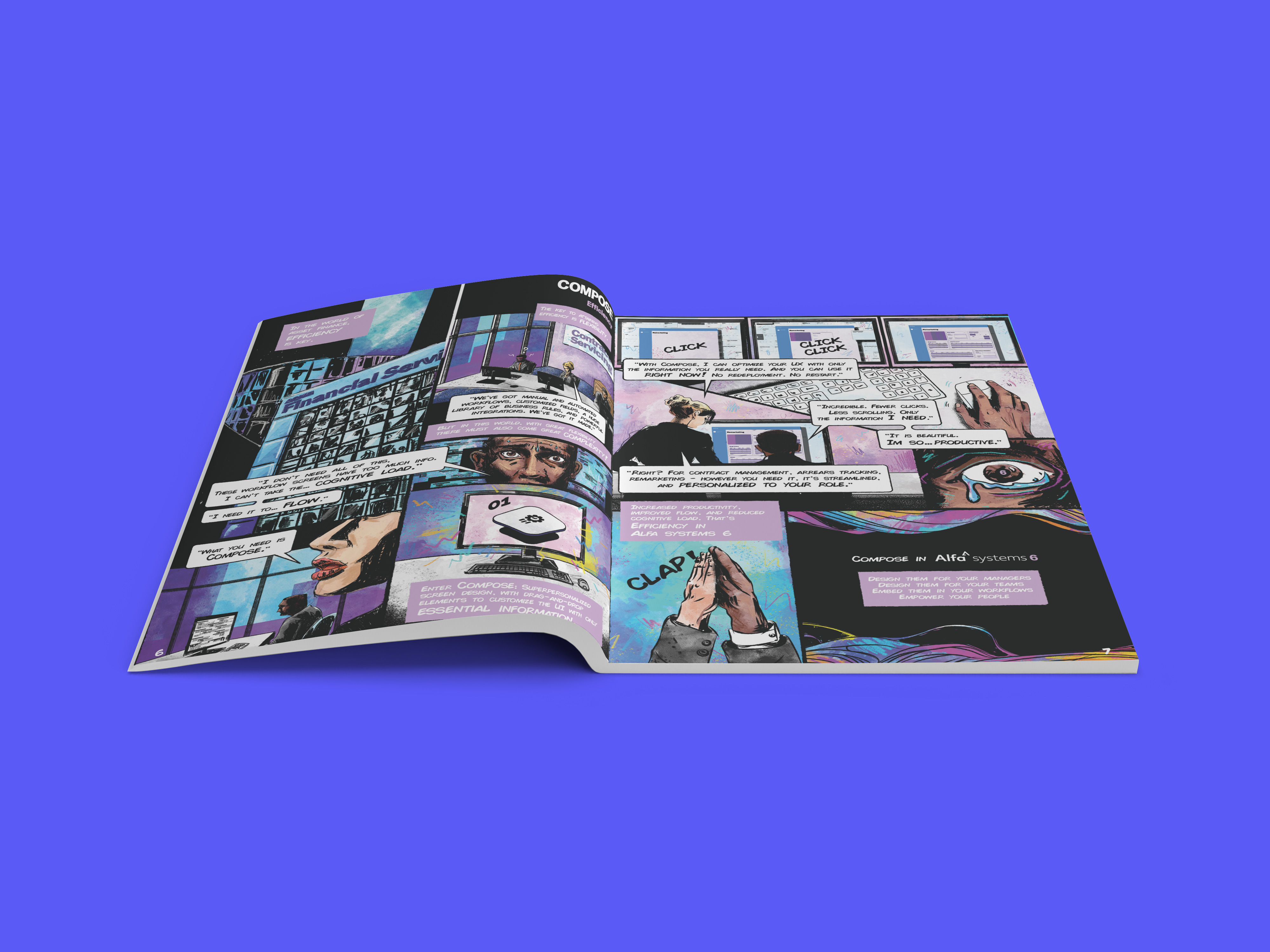 Alfa Systems 6 graphic novel