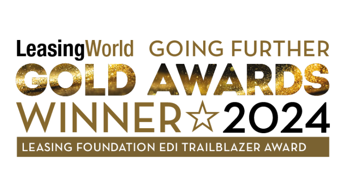 LeasingWorld Gold Awards EDI Trailblazer Award Winner Logo