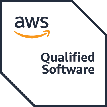 graphic denoting AWS qualified software