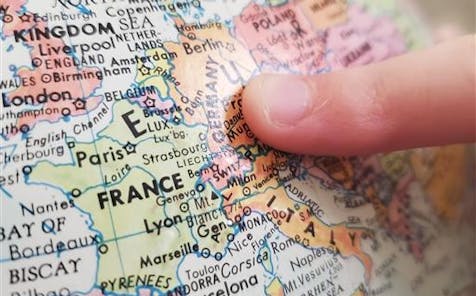 map of europe