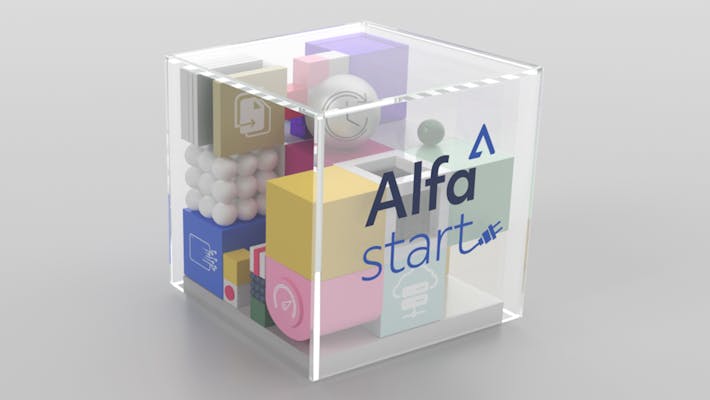 Alfa Start cube