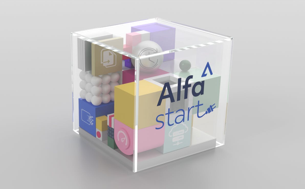 Alfa Start cube