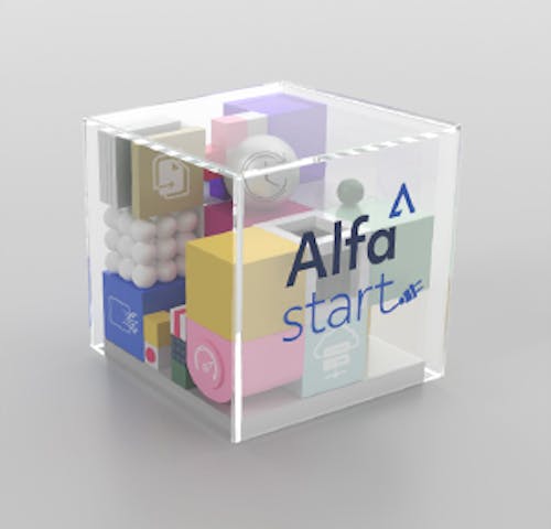 Alfa Start cube