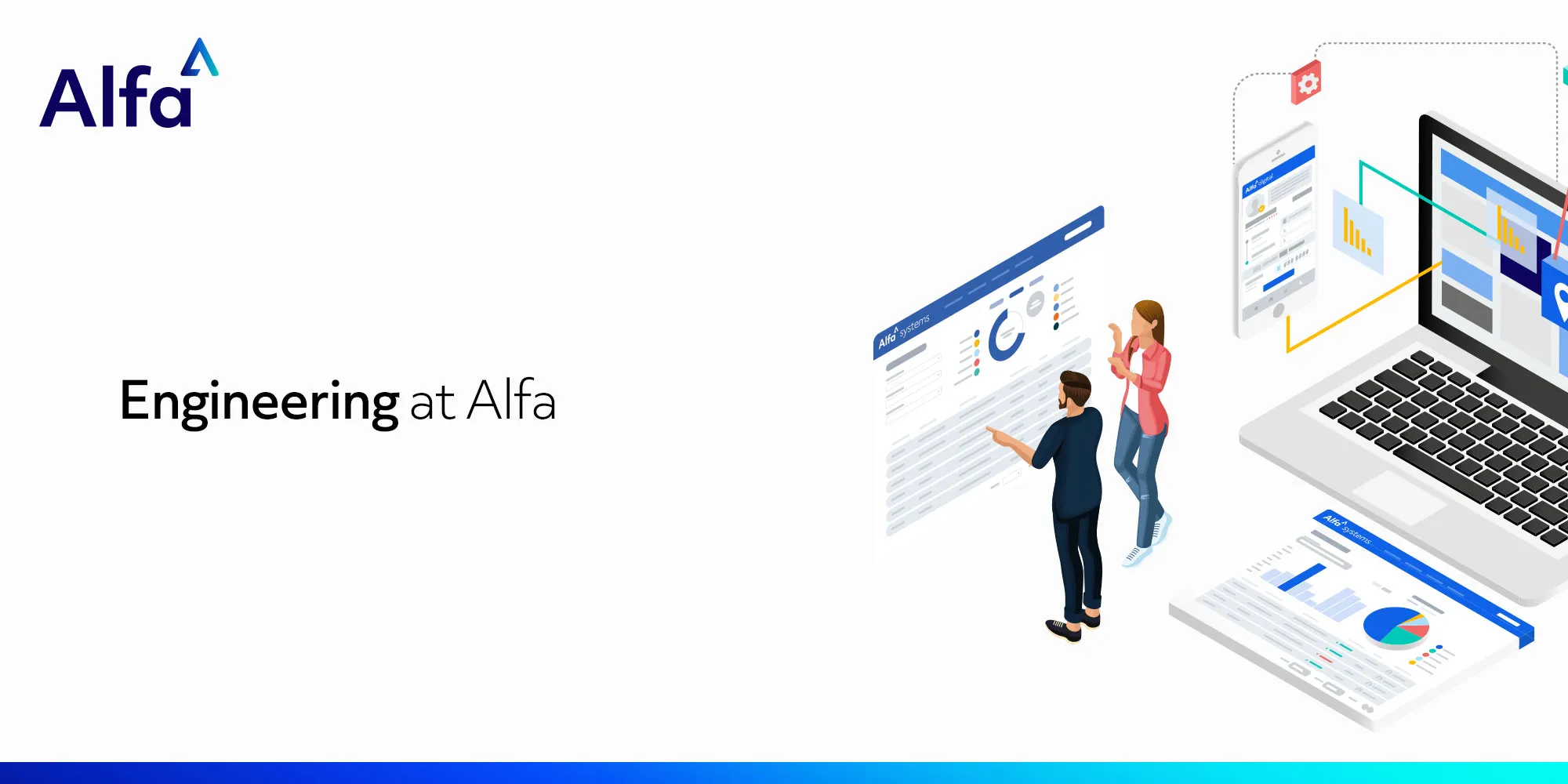 people using software