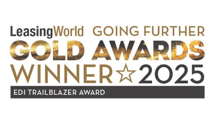 LeasingWorld Gold 2025 EDI Trailblazer logo