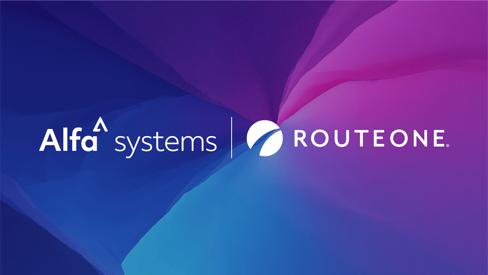 Alfa Systems and RouteOne logos