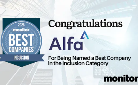 Congratulations Alfa for being named a best company in the inclusion category - Monitor 2026