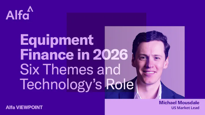 Viewpoint: Equipment Finance in 2026