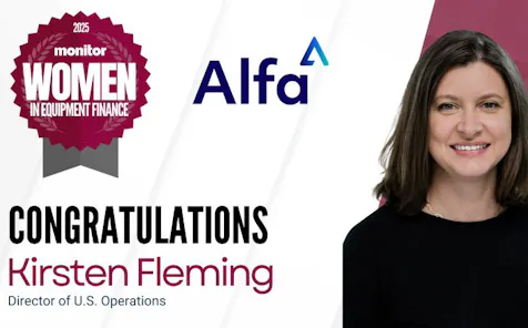 Kirsten Fleming is one of Monitor's Top Women in Equipment Finance 2025