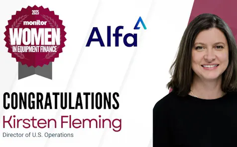 Kirsten Fleming is one of Monitor's Top Women in Equipment Finance 2025