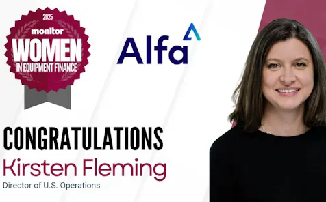 Kirsten Fleming is one of Monitor's Top Women in Equipment Finance 2025