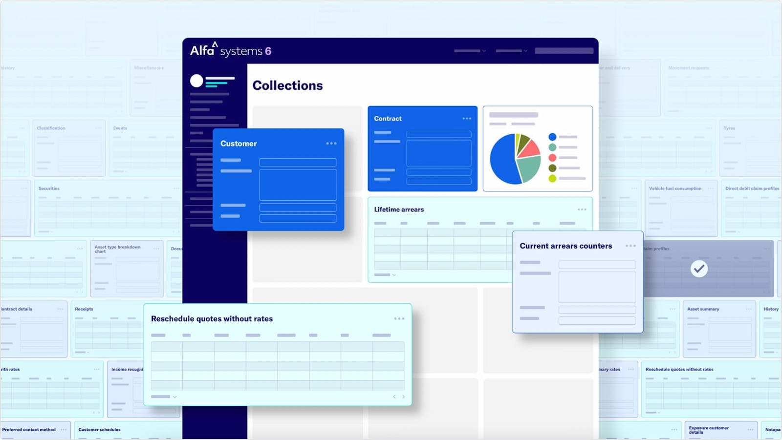 Collections screen