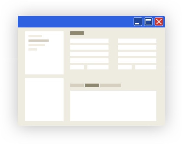 a "grey screen" Alfa Systems screen