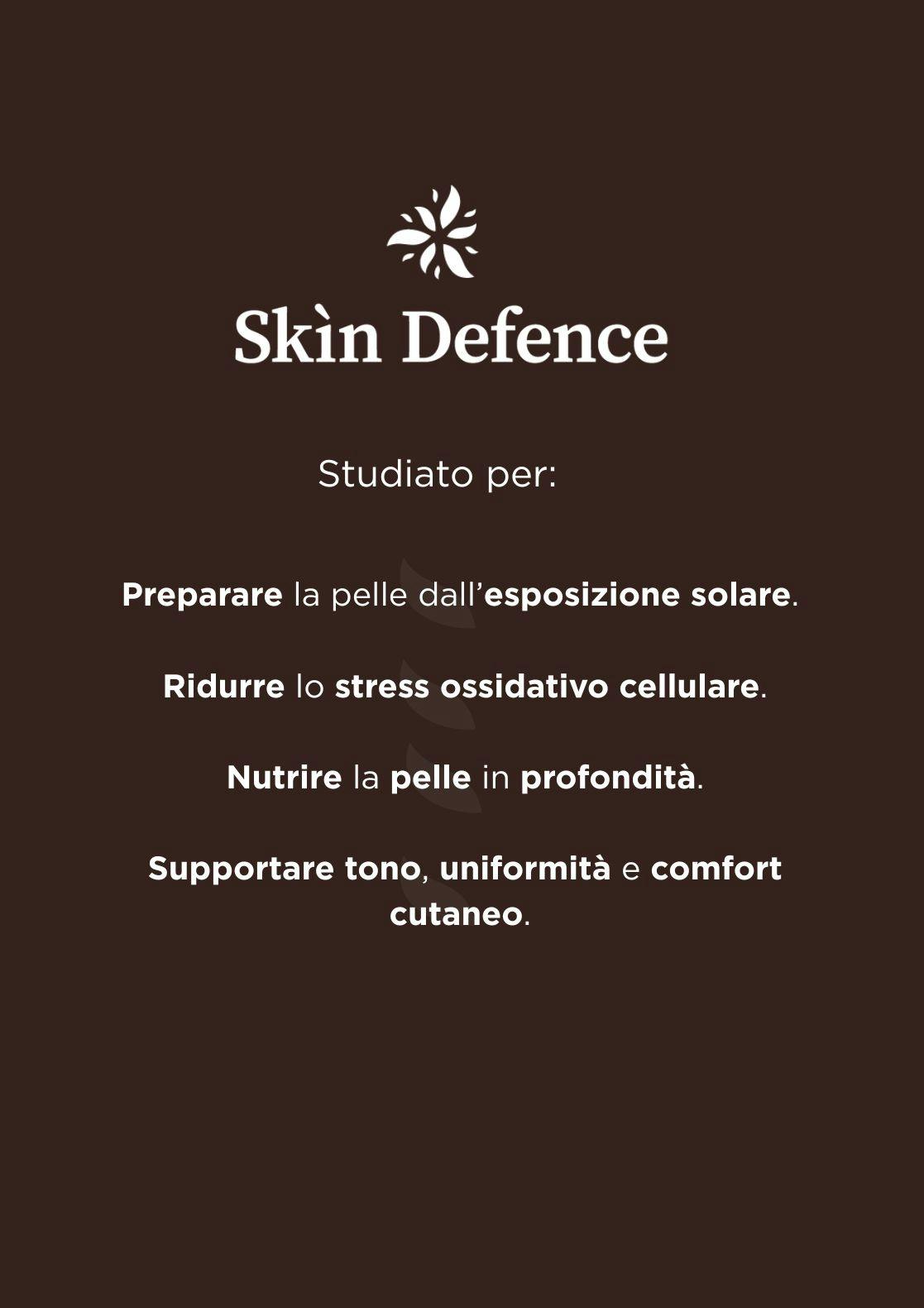 skin defence datasheet