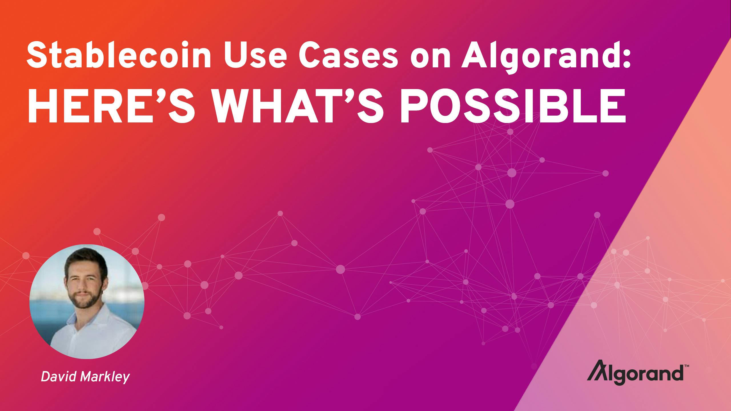 Stablecoin Use Cases On Algorand Here S What S Possible Algorand Stablecoin Use Cases On Algorand Here S What S Possible Algorand