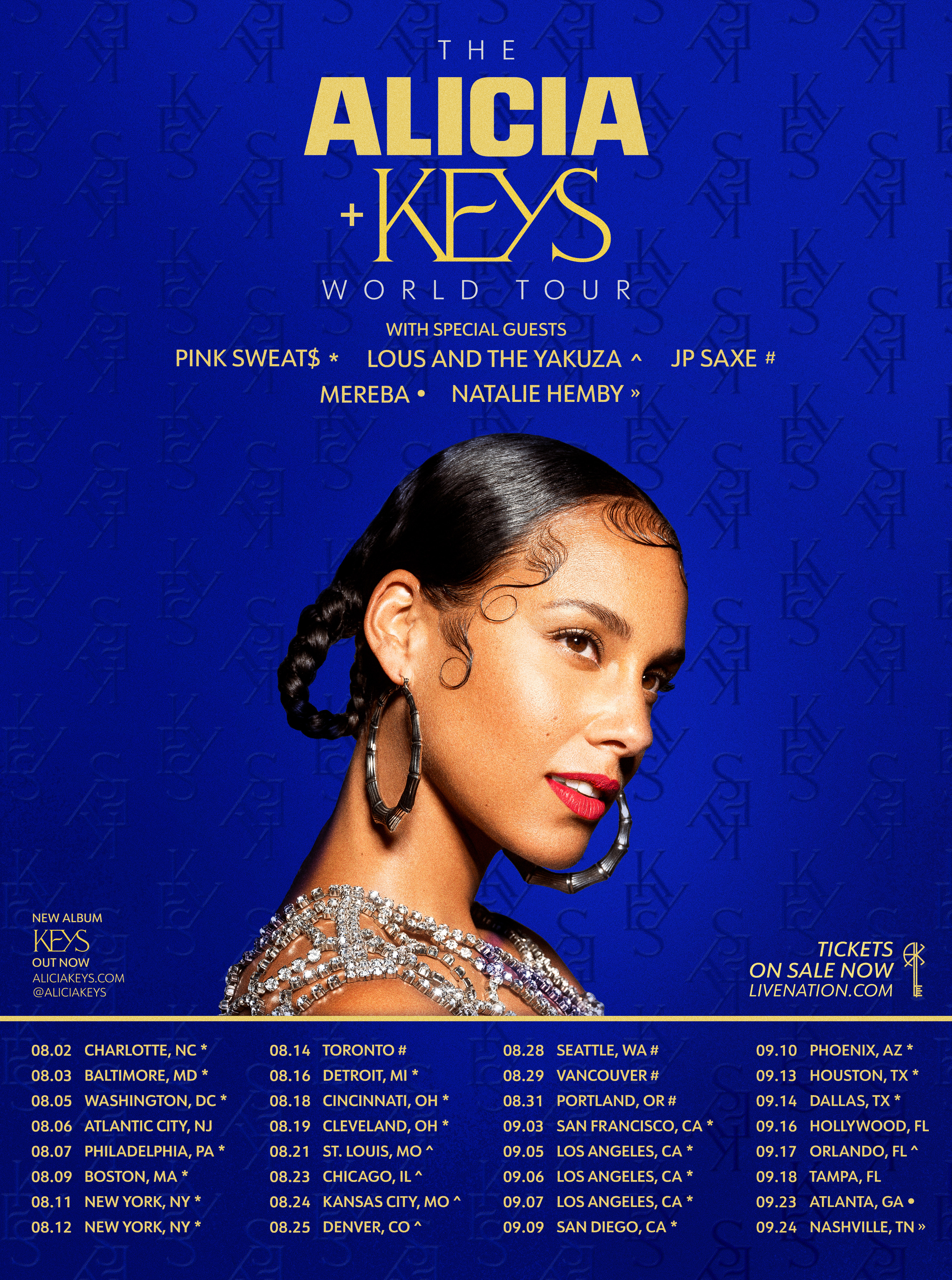 Alicia Keys Tour 2025 Setlist Deny Rosamund