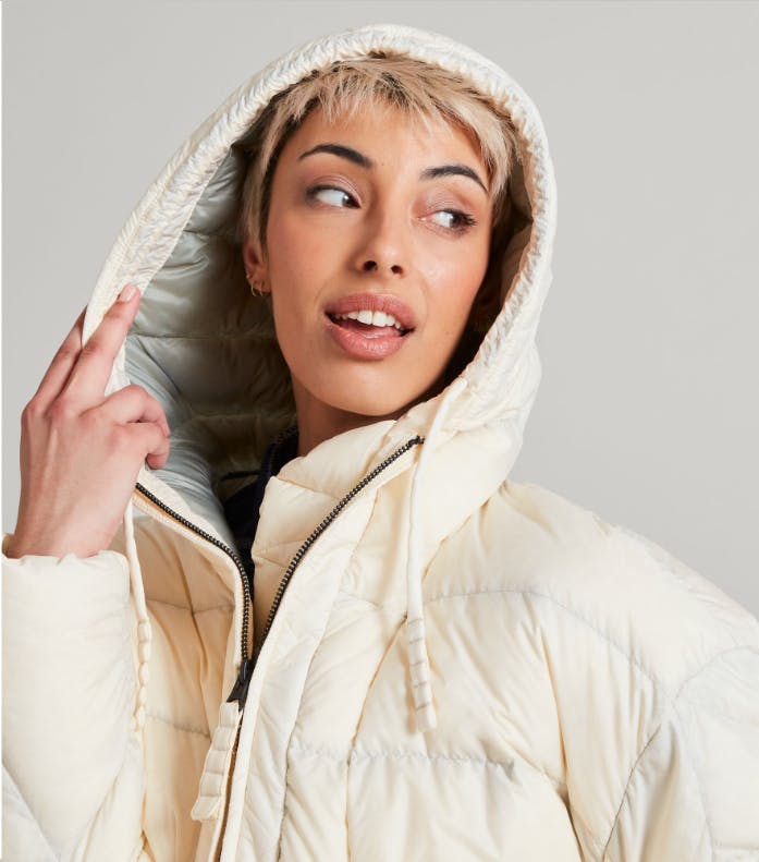 Woman wearing a jacket photo