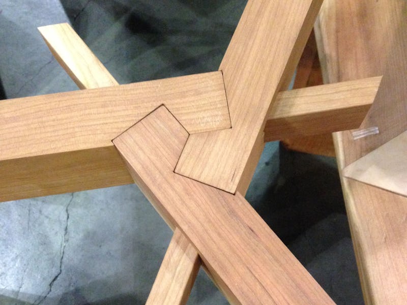 Fitted wooden joints