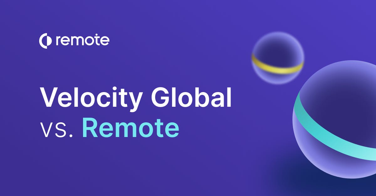 Velocity Global vs Remote Velocity Global Alternative Remote