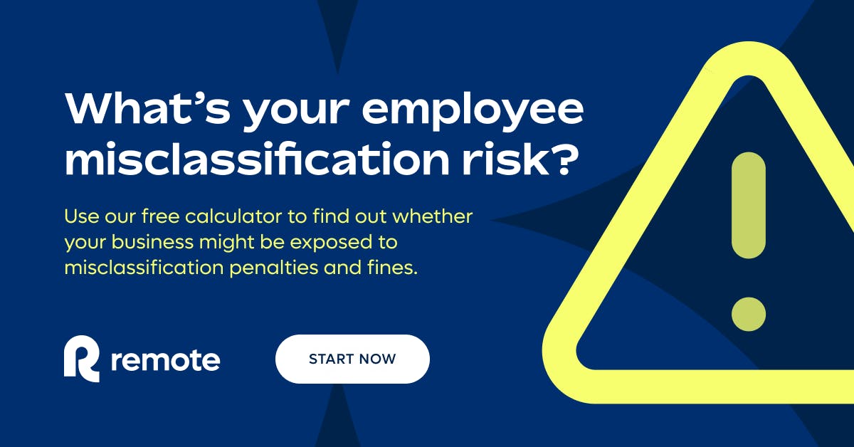 Employee Misclassification Calculator | Remote